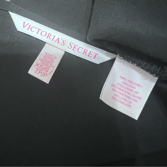 VICTORIA’S SECRET FRINGE KIMONO Black Cardigan Size:XS - Picture 7 of 7